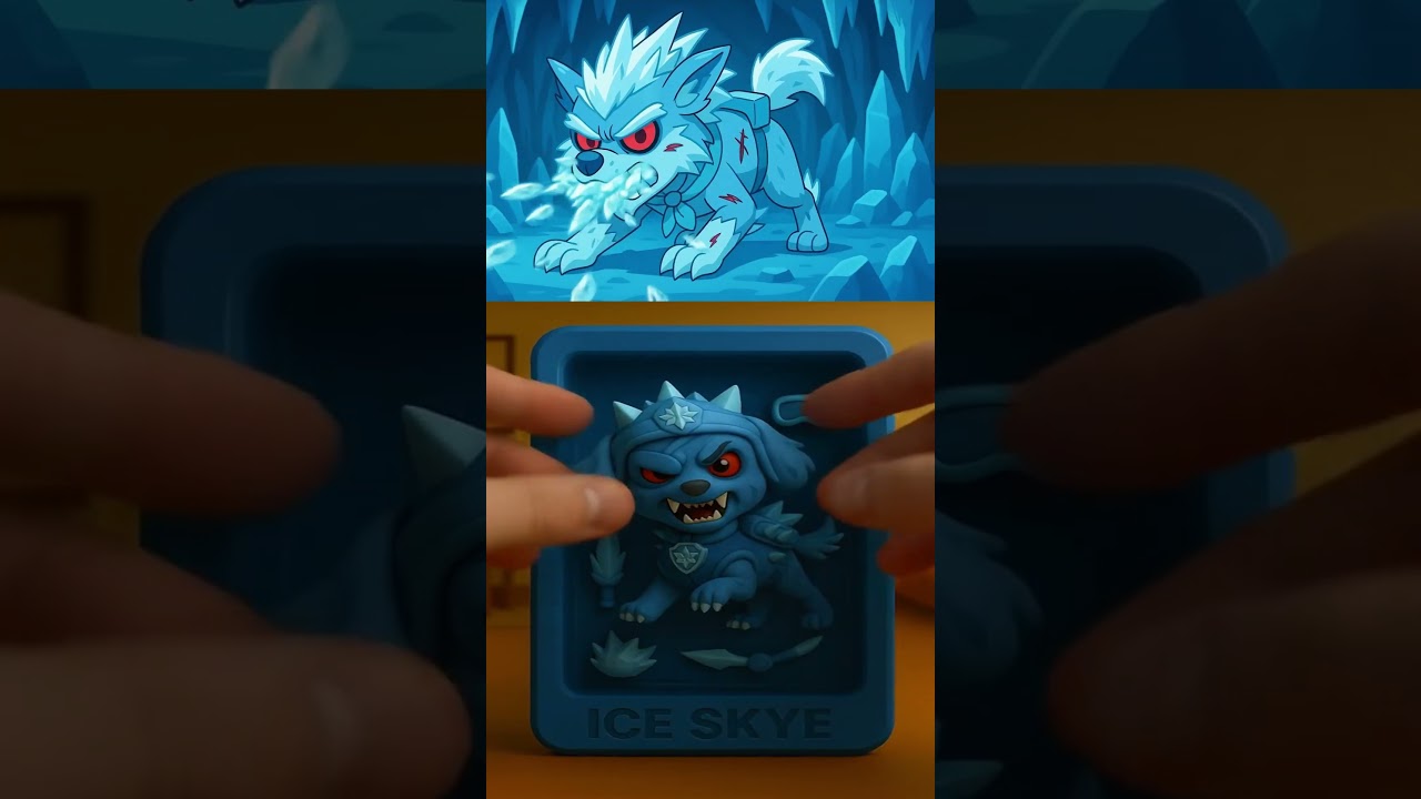 Incredibox Sprunki OC -Skye and Ice Skye  PawPatrol Unboxing In Real Life