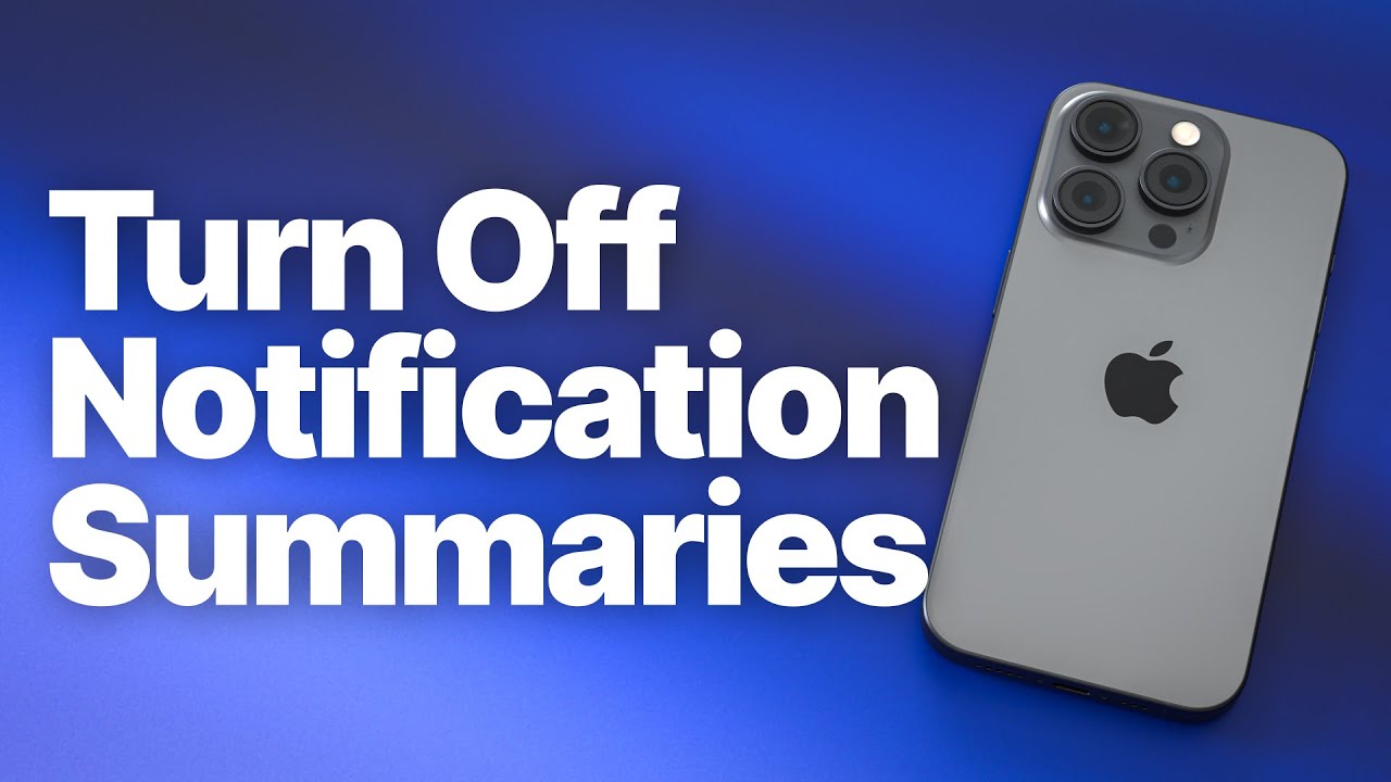 How to Turn Off Notification Summary on iPhone (Stop Delayed Alerts)