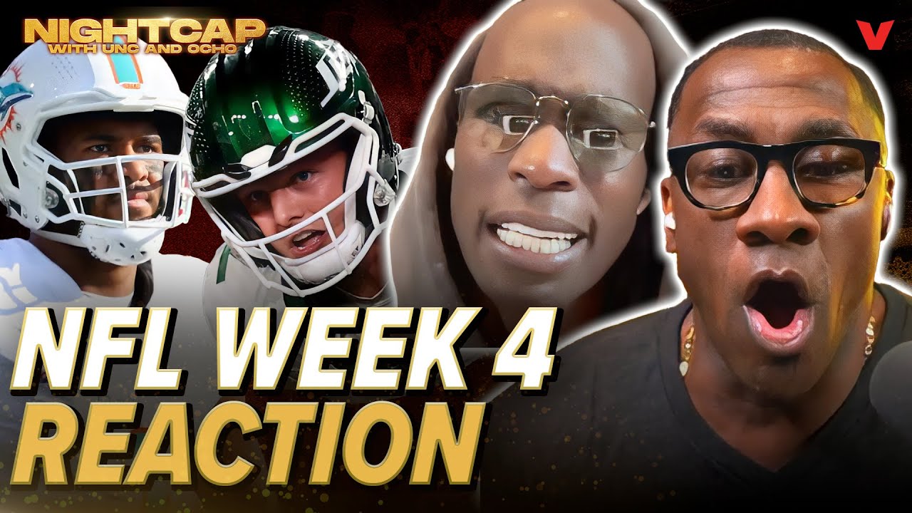 Reaction to Chiefs-Jets, Dolphins-Bills, Broncos-Bears, Cowboys-Patriots | Nightcap w/ Unc & Ocho