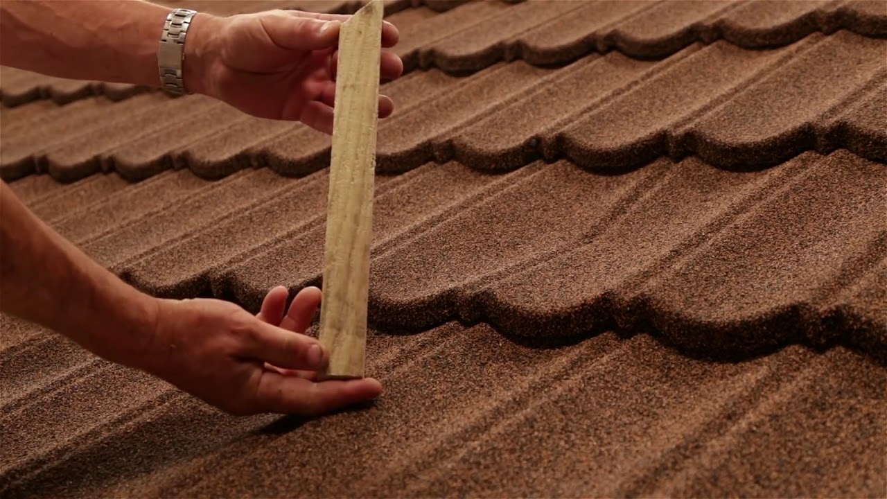 Installing Lightweight Roofing Fixing Dents YouTube