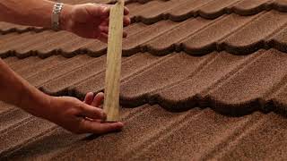 Installing Lightweight Roofing Fixing Dents