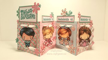 The Dating Game Card with Paper Piecing Process Video