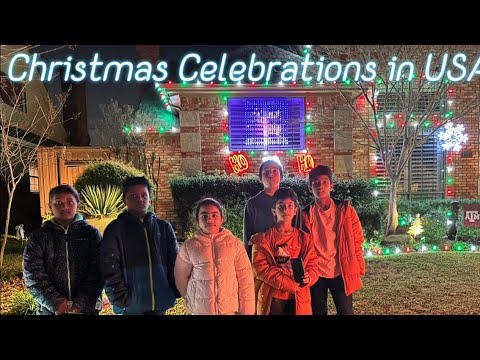 Christmas Celebrations in USA#usa #usatoday #america #christmas #fun #