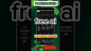 Free AI Tools Without Login 🚀 100+ Tools in 1 Site #aitools #freeai @TechXplore india