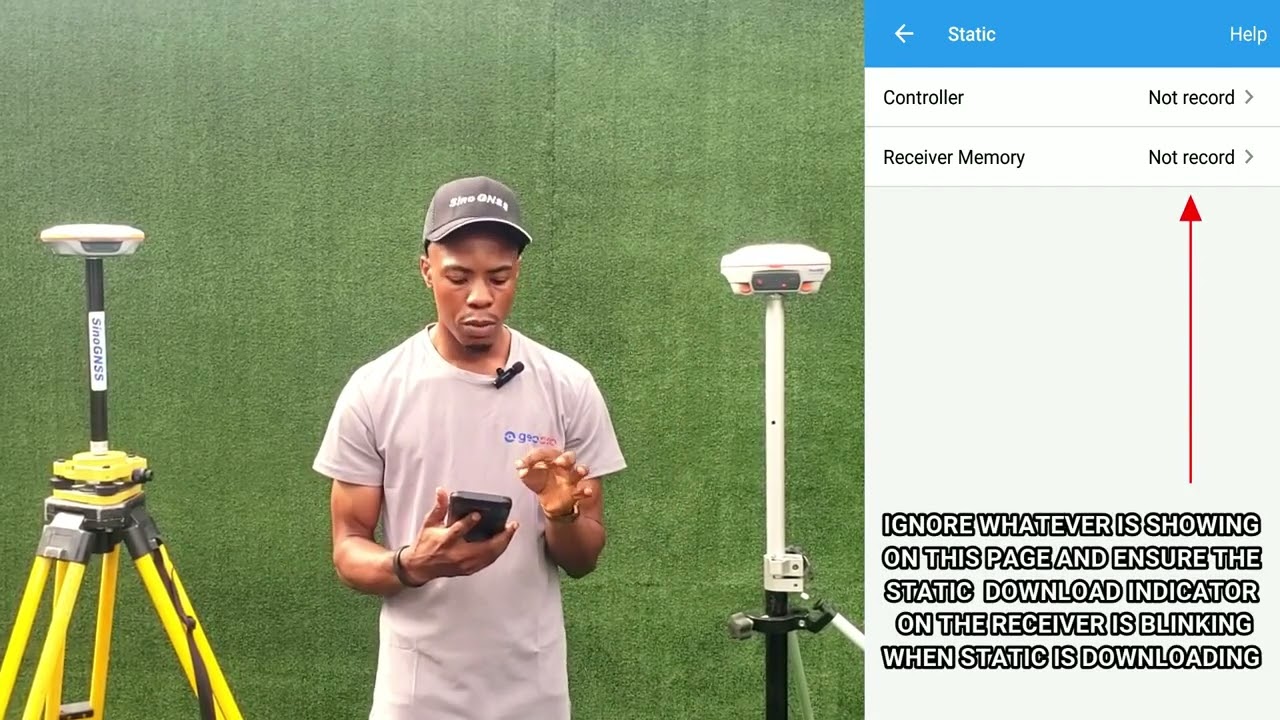 012 How to Log Static Data in Rinex Format Directly