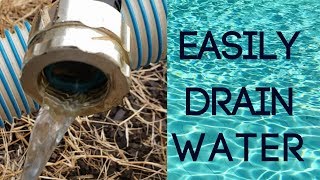 How To Remove Rain Water From Your Pool Cover (With Only Water Hose!)