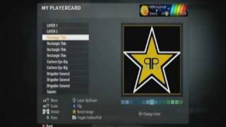 Black Ops Emblem Tutorials: Rockstar Logo
