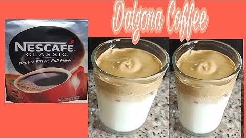 How to make dalgona coffee 3 ingredients,using a fork,eays way Gutierrez vlogs