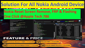 NOKIA ANDROID | HARD RESET | FRP REMOVE | NOKIA FLASHING ONE CLICK FOR ALL NOKIA | NOKIA HMD