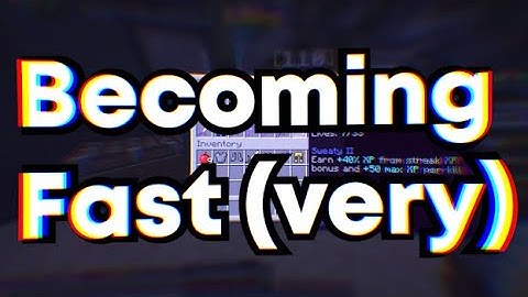 Becoming the fastest player in The Hypixel Pit