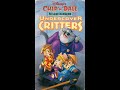 Opening And Closing To Chip N Dale Rescue Rangers Undercover Critters 1989 VHS 