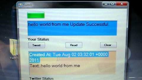 Twitterizer2 Desktop App