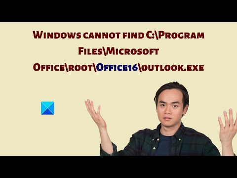 Windows cannot find Microsoft Office\root\Office16\