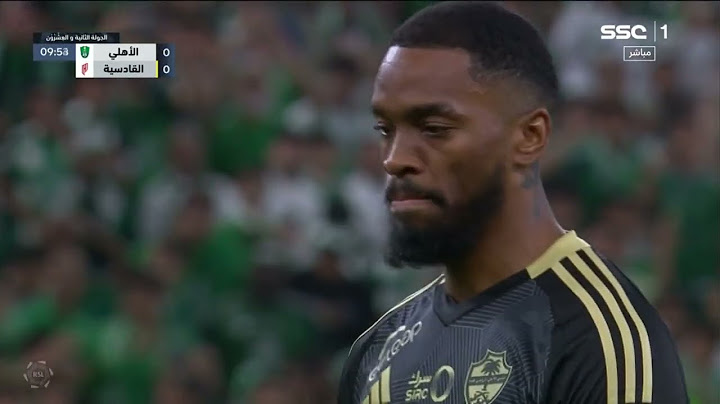 أهداف مباراة الأهلي 4 - 1 القادسية _ الجولة 22