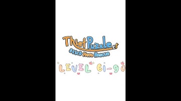 Thief Puzzle-stick hero rescue Level 61-90