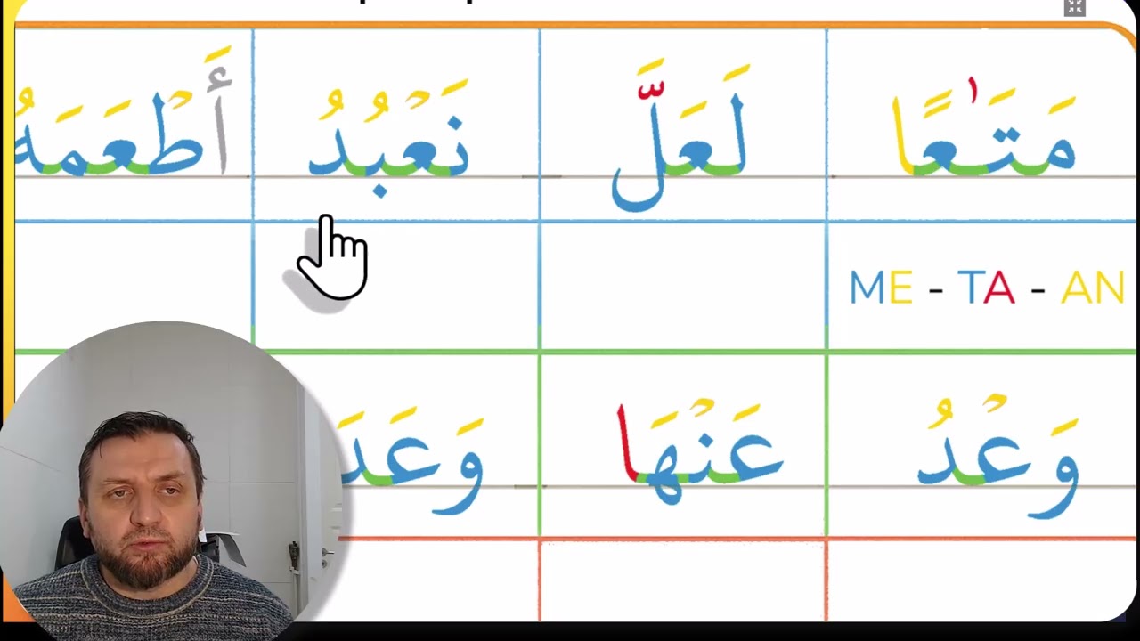 Lekcija 35 (Krupno slovo Ajn - čitamo samo znakove)