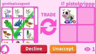Struggling to get trades… in Roblox adopt me!