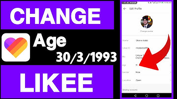 How to change age on likee||Likee app par age kaise change kare||Unique tech 55