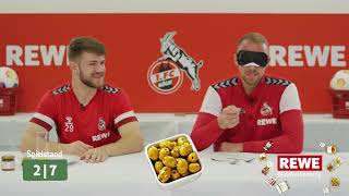 REWE Blind Tasting mit den Profis des 1. FC Köln