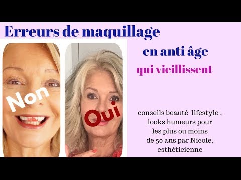 Vidéo: Erreurs De Maquillage Qui Vieillissent Une Femme