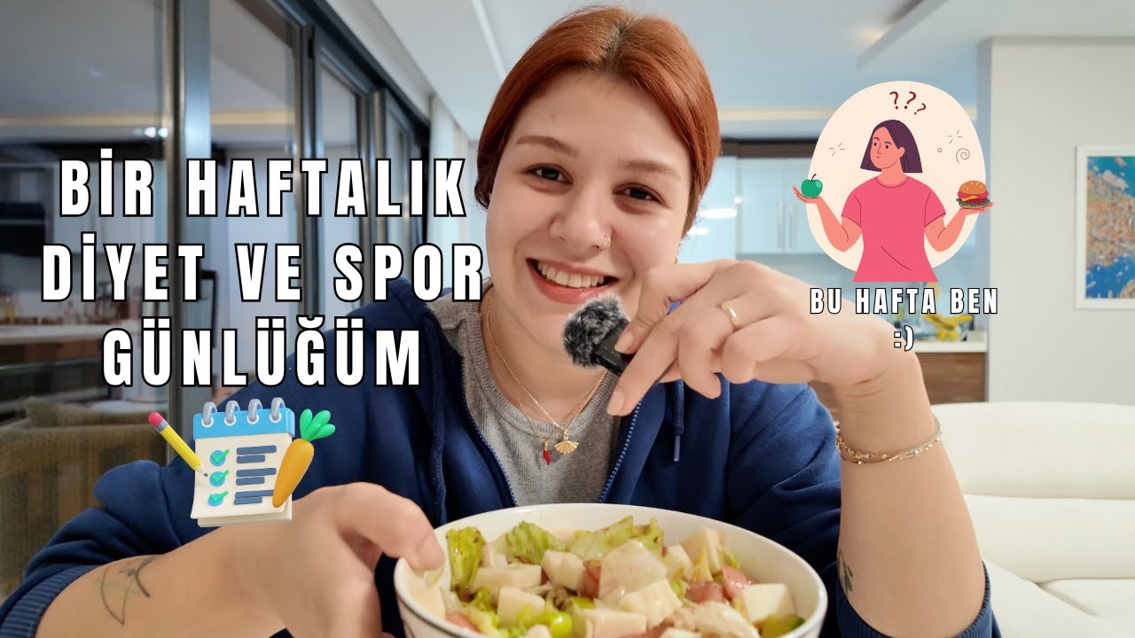 KİLO VERİYORUM I hamburgerle imtihanım, spor motivasyonsuzluğu, hastalık ve her şeye rağmen -2 kilo