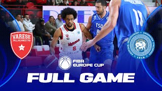 Itelyum Varese v BC TSU Tbilisi | Full Basketball Game | FIBA Europe Cup 2023