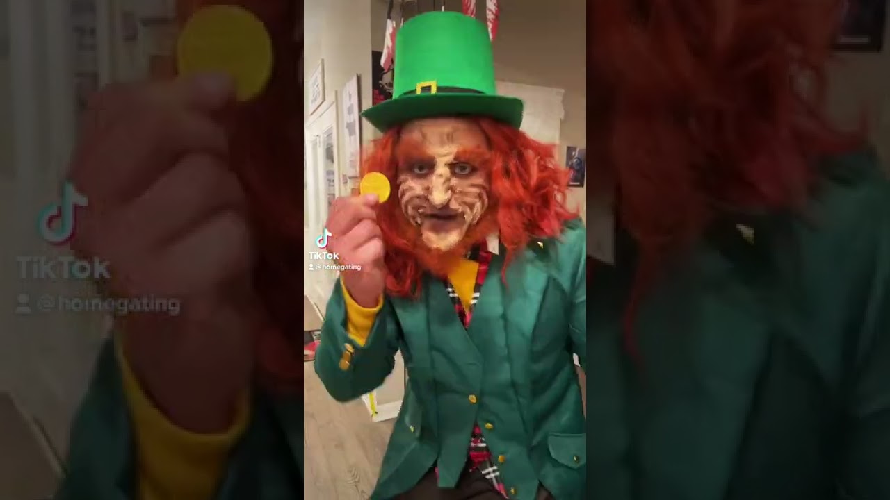 Halloween Makeup Leprechaun Style!! HomeGating Halloween