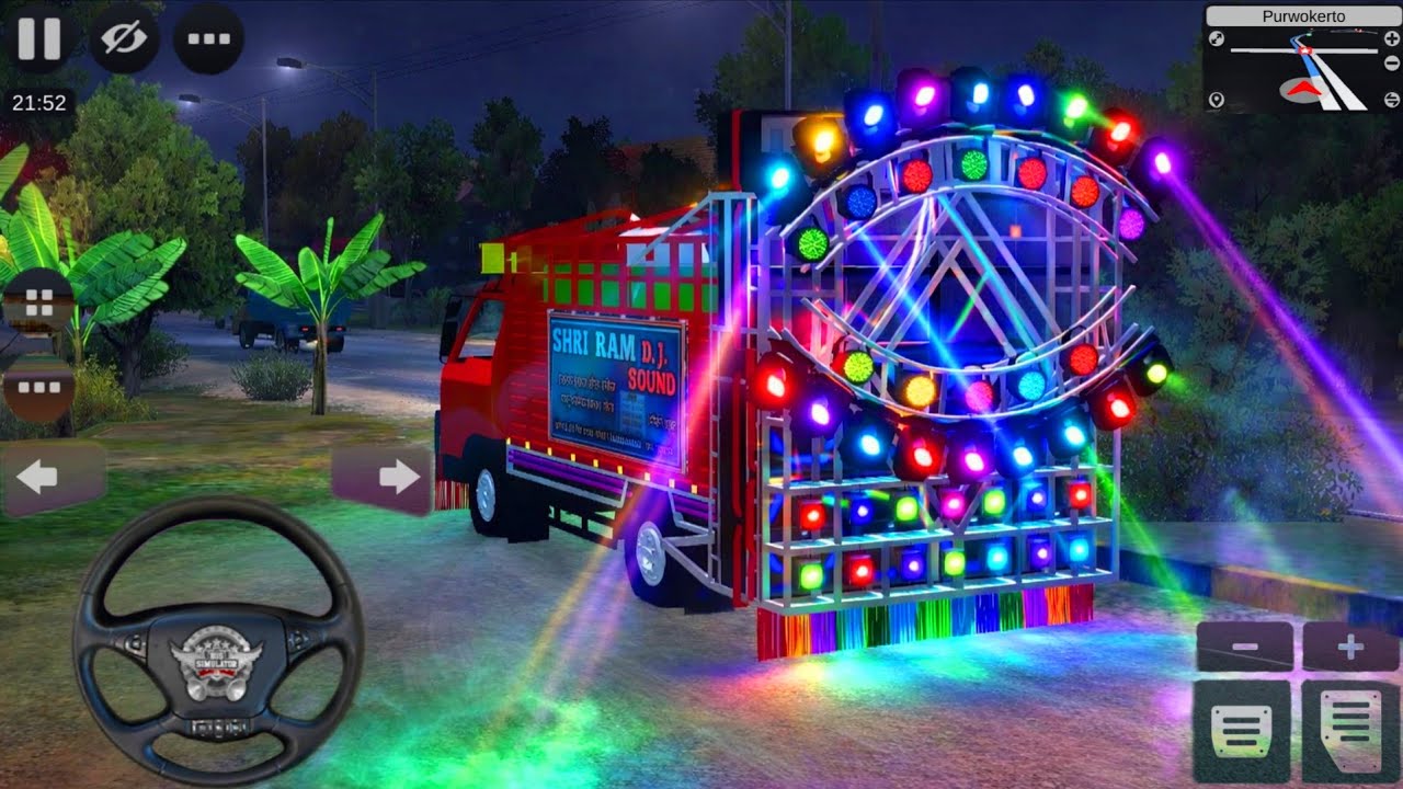 Dj truck ! Dj Truck Game bus Simulator Indonesia ! Mobile Game ! bussid ! Hindi Bollywood Remix Song