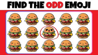 Find the Odd Emoji | Odd Emoji Challenge | Find the Odd One Out Quiz Game | Best Emoji Game