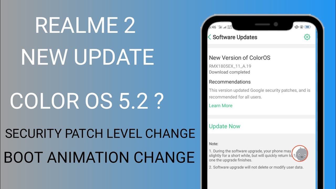 Realme 2 New Update | color os 5.2 update | Full Review In HindI | By Tech Buzz