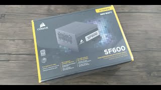 Corsair SF600 Platinum "unboxing"  (tagalog)