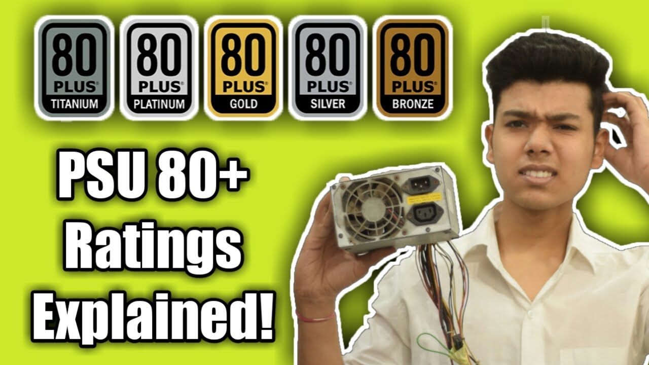 PSU 80 Efficiency Ratings Explained | 80 Plus White, Bronze, Silver, Gold, etc for PC Build - YouTube