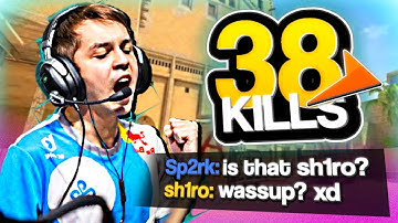 How sh1ro Destroyed Mirage: 38 Kills, 3500 Elo FACEIT (Voice Comms)