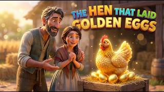 Patience & Gratitude Lessons | The Hen That Laid Golden Eggs– Animated Moral Story for Kids