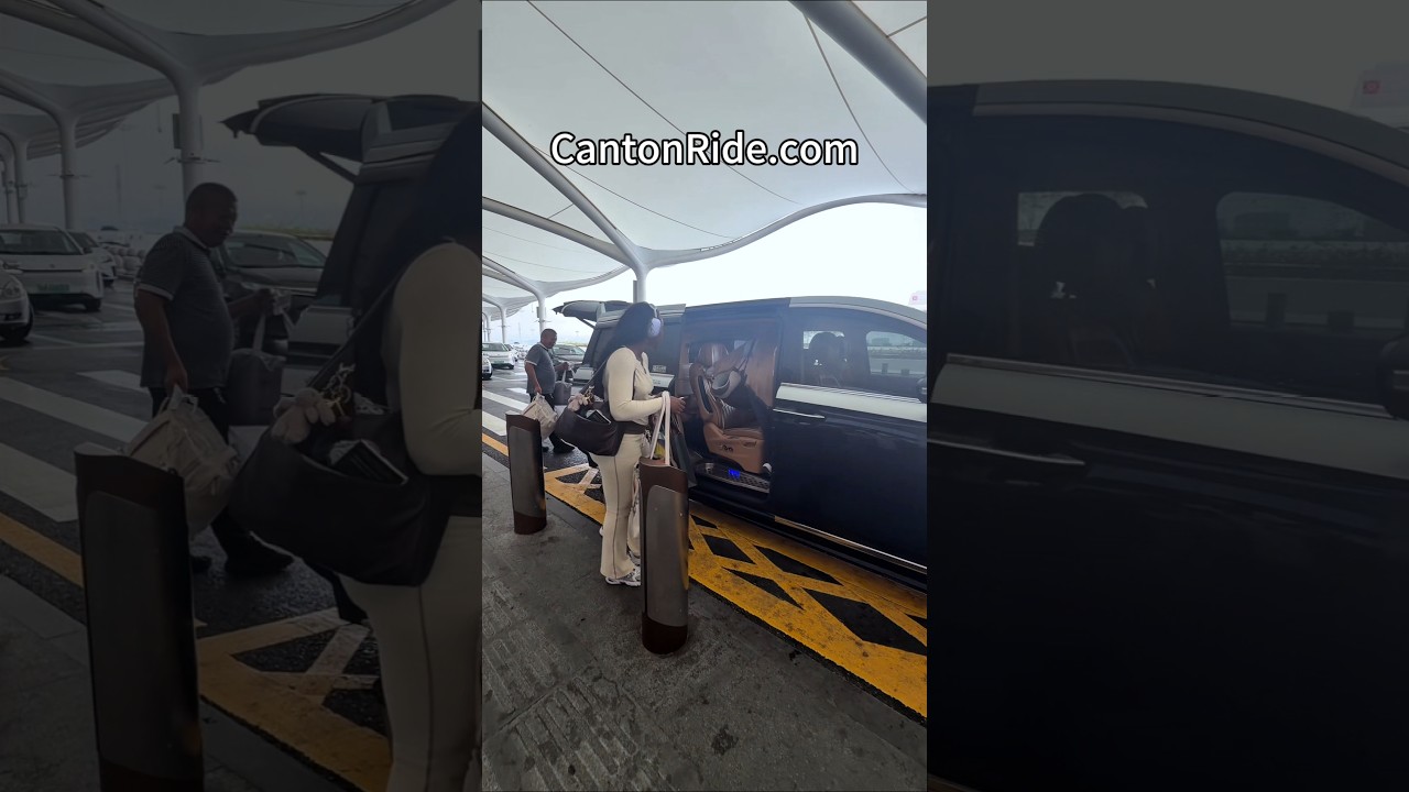 CantonRide Baiyun airport pickup
