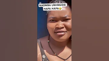 NAOMBA UNIINGIZIE KIDOGO TU 