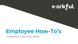 Employee - How to Create an Account