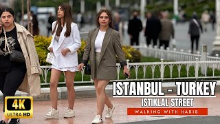 Discover Istanbul's heart at Taksim Square | savor Turkish kebabs,explore diverse shops , Foods|4K