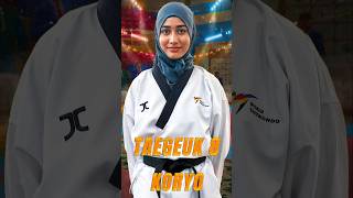 Maira (HEC) 🔥 Taegeuk 8 Jang & Koryo | 35th National Games 🥋 #shorts #taekwondo #sports