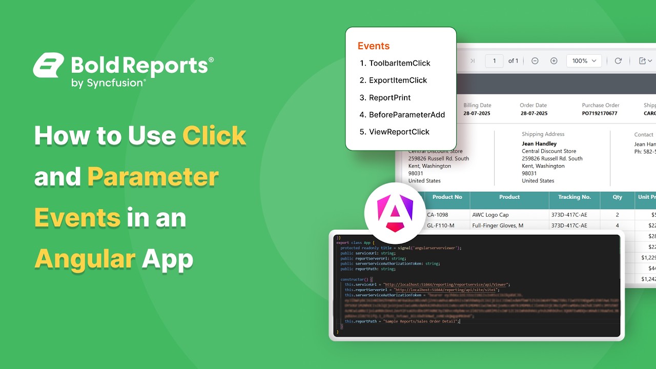 How to Use Click and Parameter Events in an Angular Application - YouTube