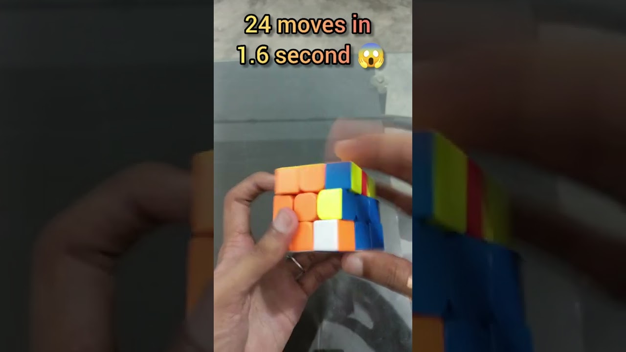 How 15 turns per second look like on Rubik's cube 