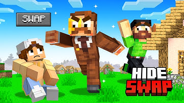 HIDER SWAP Hide and Seek in Minecraft