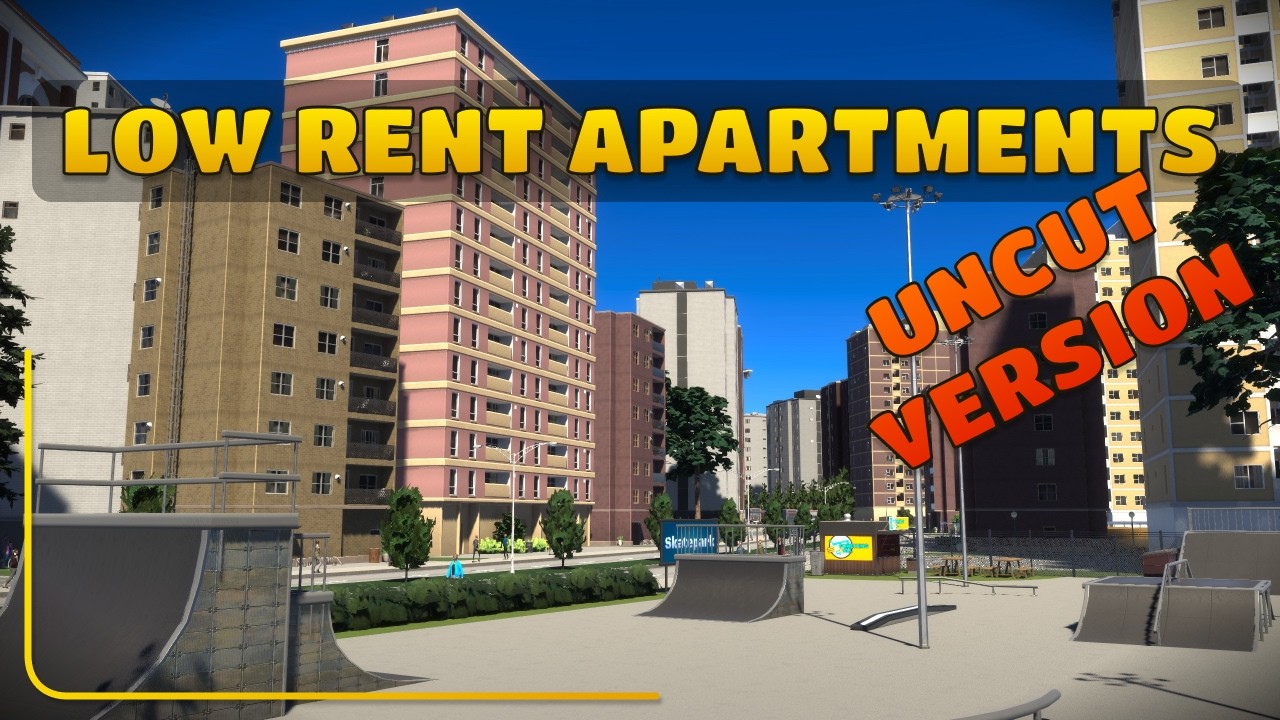 [Uncut Version] Low Rent Apartments In Cities Skylines 2 - Rivertown 32 ...