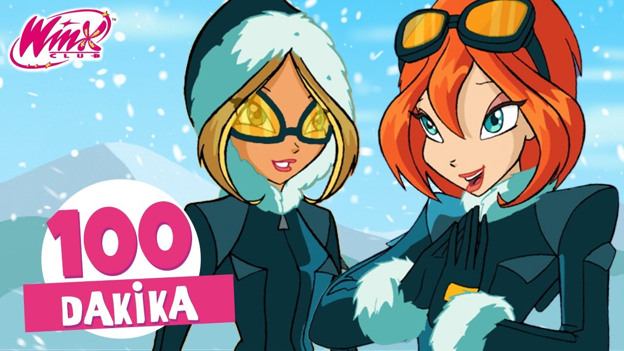 Winx Club | ❄️ 100 DAKIKA Karlı Büyülü Maceralar! ✨ Tam Bölümler Derlemesi