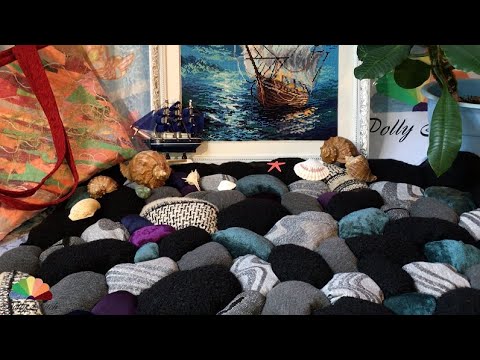 Коврик из старья "Морские камушки". DIY. Мастер-класс. Rug from old clothes "Sea pebbles". Коврик из старья "Морские камушки". DIY. Мастер-класс. Rug from old clothes "Sea pebbles".