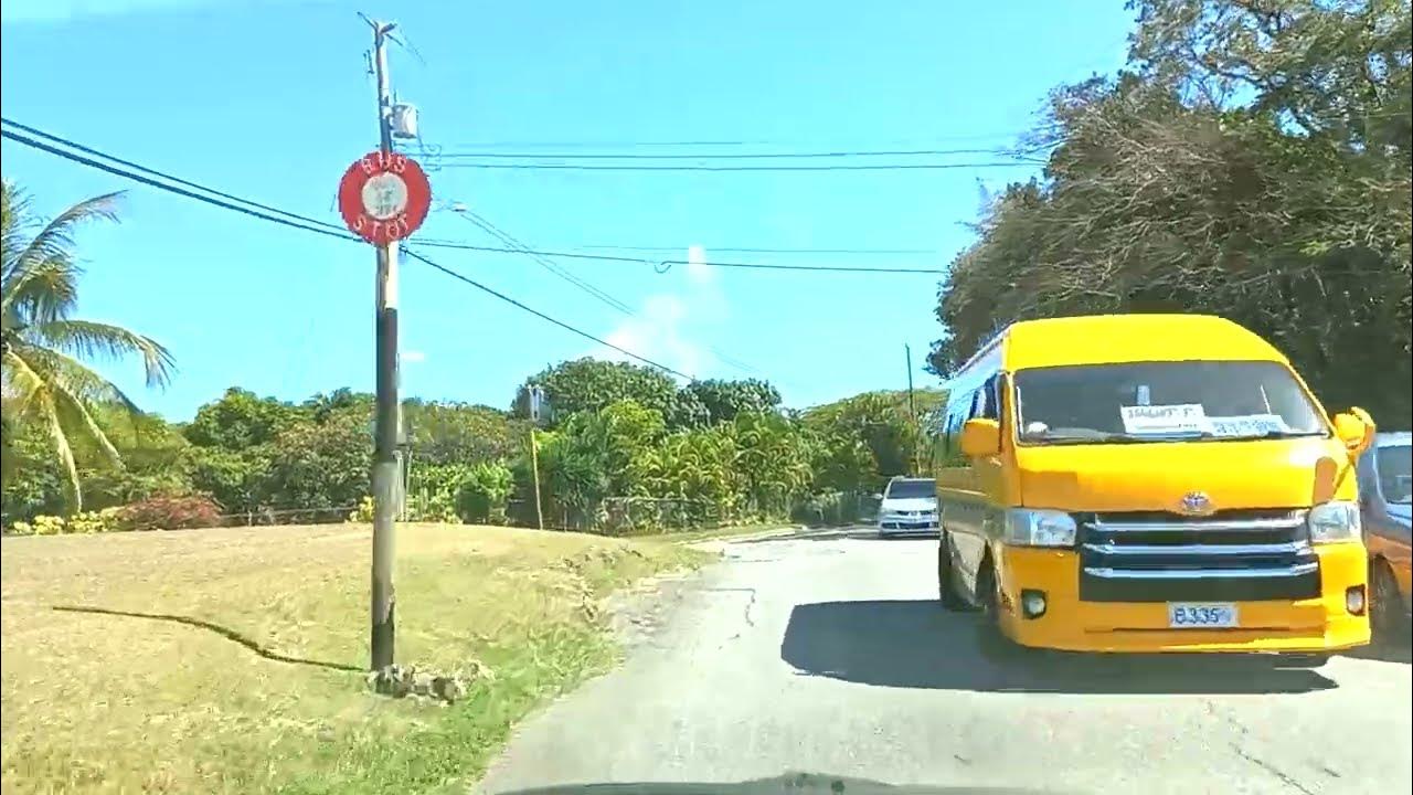 Driving in Barbados Black Rock to Martins Bay Pt. 2 YouTube