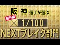阪神選手が選ぶNEXTブレイク選手!【100人分の1位番外編】