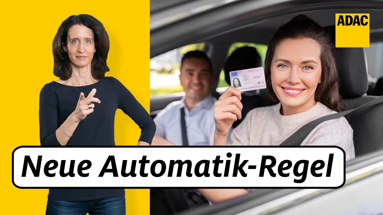 Darf Man Mit Automatik Führerschein Halbautomatik Fahren Mit Automatik-Führerschein Schaltung fahren? So geht's! | ADAC | Recht