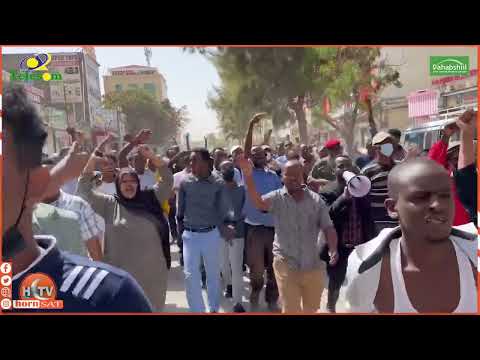 Xisbiyada Mucaaridka Somaliland Oo Dibad Bax Ka Bilaabay Magaalada Hargaysa 