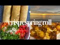 No more soggy and oily spring rolls | tea time favourites | make ahead recipe #recipe #chicken
